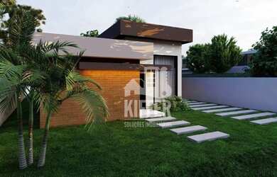 Imagem: A casa em condomínio possui 3 Dormitórios, 3 Banheiros, 2