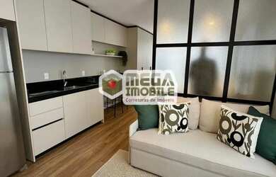 Imagem: O apartamento possui 1 Dormitório, 1 Banheiro, 32m² de Área