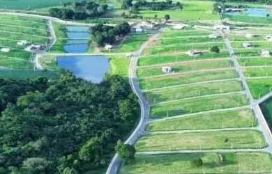 Imagem: A chácara possui 413m² de Área e está localizado em Santo