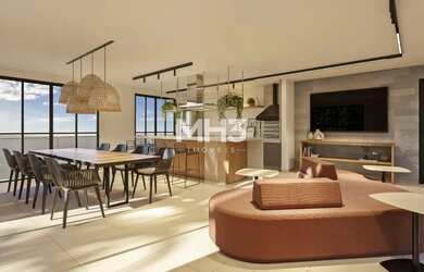 Imagem: O apartamento possui 3 Dormitórios, 2 Banheiros, 2 Vagas na