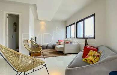 Imagem: O apartamento na cobertura possui 2 Dormitórios, 4 Banheiros