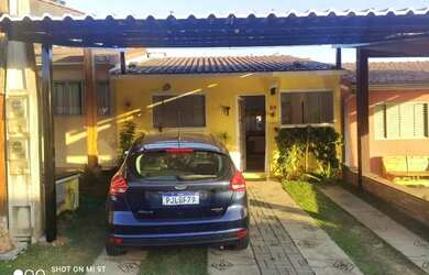 Imagem: A casa em condomínio possui 2 Dormitórios, 1 Banheiro, 2 Vagas