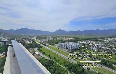 Imagem 16: Cobertura à venda no Recreio. Barra Bonita. Nova. Vista panorâmica....