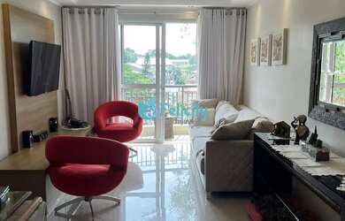 Imagem: O apartamento possui 3 Dormitórios, 2 Banheiros, 2 Vagas na