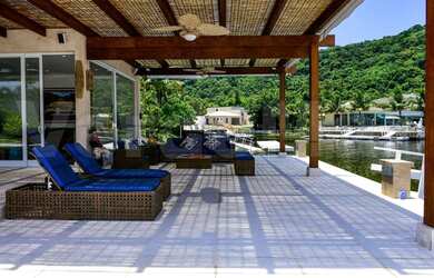 Imagem 8: Mansão a Venda no Residencial Marina Guarujá no Canal de Bertioga