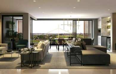 Imagem: O apartamento possui 3 Dormitórios, 4 Banheiros, 3 Vagas na