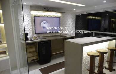 Imagem: O apartamento possui 3 Dormitórios, 5 Banheiros, 2 Vagas na