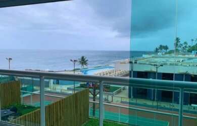 Imagem 2: Alugo Apto 1/4 com suite, alto padrão, mobiliado e vista mar