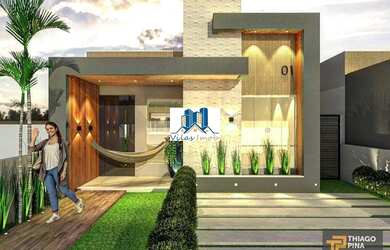 Imagem: A casa em condomínio possui 3 Dormitórios, 2 Banheiros, 2