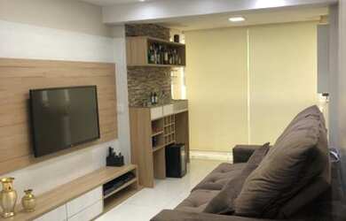 Imagem 2: Lindíssimo 2 quartos sala ampliada varanda cortina de vidro suíte 3bhs...