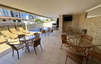 Imagem: O apartamento possui 1 Dormitório, 2 Banheiros, 1 Vaga na garagem