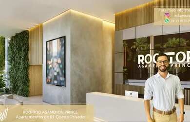 Imagem: O apartamento possui 1 Dormitório, 1 Banheiro, 1 Vaga na garagem