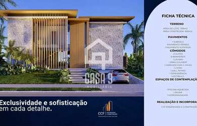 Imagem 7: Casa com 6 suítes próximo do acesso a praia a venda no Condomínio Praia...