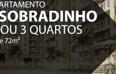 Imagem: O apartamento possui 2 Dormitórios, 2 Banheiros, 1 Vaga na