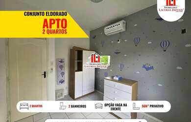 Imagem: O apartamento possui 2 Dormitórios, 2 Banheiros, 1 Vaga na