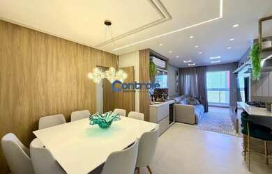 Imagem: O apartamento possui 3 Dormitórios, 3 Banheiros, 2 Vagas na