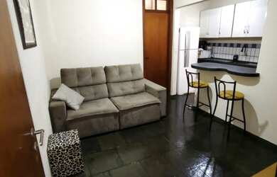 Imagem: O apartamento à venda possui 1 Dormitório, 1 Banheiro, 1 Vaga