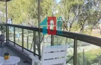 Imagem: O apartamento na cobertura possui 4 Dormitórios, 5 Banheiros