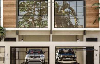 Imagem: A casa possui 3 Dormitórios, 4 Banheiros, 2 Vagas na garagem