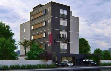 Imagem: O apartamento possui 1 Dormitório, 1 Banheiro, 1 Vaga na garagem