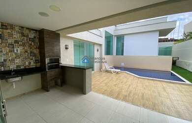 Imagem: A casa em condomínio possui 3 Dormitórios, 5 Banheiros, 4