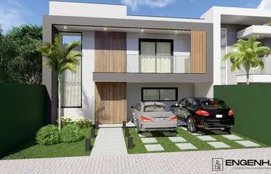 Imagem 2: CASA 4 Qtos suíte piscina churrasqueira LEGALIZADA condomínio fechado