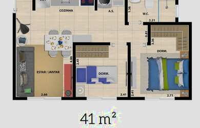 Imagem 5: Apartamento residencial para venda, Vila Londrina, Itaquaquecetuba - AP8406