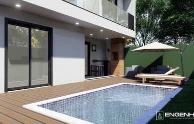 Imagem 7: CASA 4 Qtos suíte piscina churrasqueira LEGALIZADA condomínio fechado