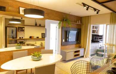 Imagem: O apartamento possui 2 Dormitórios, 2 Banheiros, 1 Vaga na