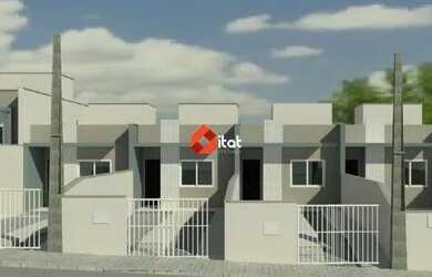 Imagem: A casa possui 2 Dormitórios, 1 Banheiro, 2 Vagas na garagem