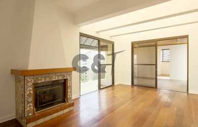 Imagem: O apartamento na cobertura possui 3 Dormitórios, 5 Banheiros