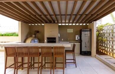 Imagem: O apartamento possui 4 Dormitórios, 5 Banheiros, 3 Vagas na