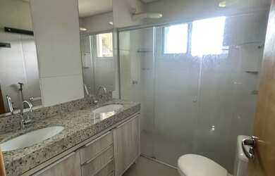 Imagem: O apartamento na cobertura possui 4 Dormitórios, 3 Banheiros