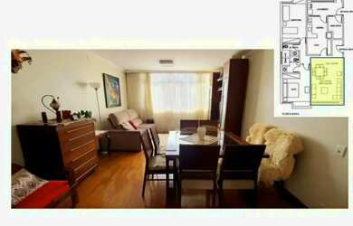 Imagem: O apartamento possui 2 Dormitórios, 3 Banheiros, 1 Vaga na