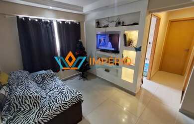 Imagem: O apartamento na cobertura possui 2 Dormitórios, 3 Banheiros