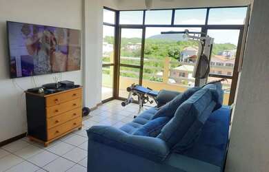 Imagem: O apartamento na cobertura possui 2 Dormitórios, 1 Banheiro