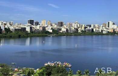 Imagem 1: Vistão da Lagoa com 4 quartos à venda, 374 m² por R$ 7.400.000 - Lagoa - Rio de Janeiro/RJ