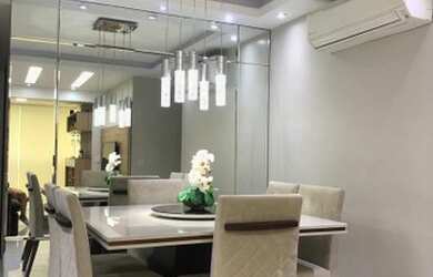 Imagem 4: Lindíssimo 2 quartos sala ampliada varanda cortina de vidro suíte 3bhs...