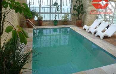 Imagem: O apartamento na cobertura possui 4 Dormitórios, 5 Banheiros