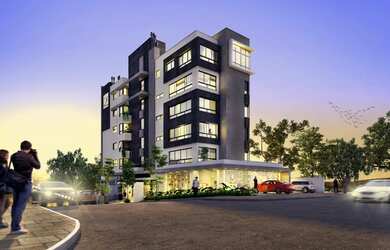 Imagem: O apartamento na cobertura possui 3 Dormitórios, 3 Banheiros