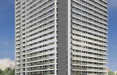 Imagem: O studio possui 1 Dormitório, 1 Banheiro e 31m² de Área e