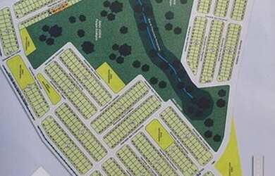 Imagem: O terreno possui 200m² de Área e está localizado em Loteamento
