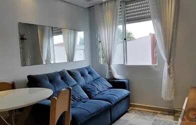 Imagem: O apartamento possui 2 Dormitórios, 1 Banheiro, 1 Vaga na garagem