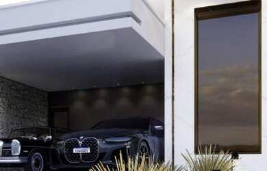 Imagem: A casa em condomínio possui 3 Dormitórios, 2 Banheiros, 4