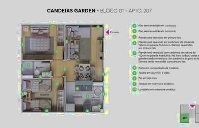 Imagem 15: Imóvel para venda com 44 metros quadrados com 2 quartos em Candeias -...