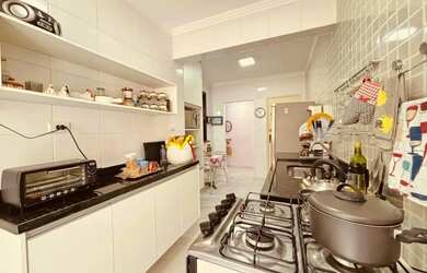 Imagem 6: Apartamento garagem fechada com elevador - Boqueirão Santos