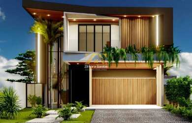 Imagem 13: Sobrado Alto Padrão com 4 suítes - 305,74 m² - Condomínio Alphaville...