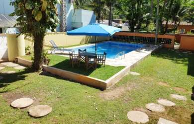 Imagem 12: Casa com Piscina em Condomínio no Guarujá Temporada -Ao lado do pier