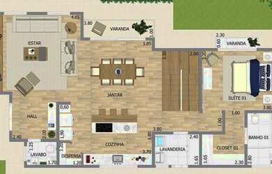 Imagem 4: Terreno no Condomínio Florestal Club em Campos do Jordão - SP com 740m2