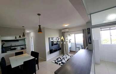 Imagem: O apartamento possui 2 Dormitórios, 2 Banheiros, 1 Vaga na